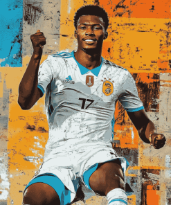 Boubacar Kamara Footballer Diamond Painting