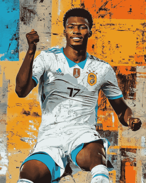 Boubacar Kamara Footballer Diamond Painting