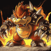 Bowser Cartoon Diamond Painting