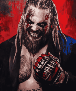 Bray Wyatt WWE Belt Diamond Painting