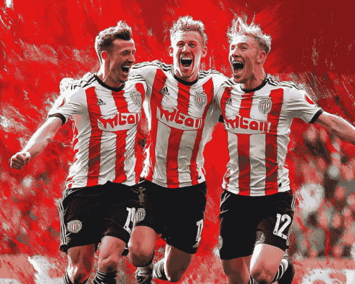 Brentford FC Stars Diamond Painting