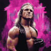 Bret Hart WWE Champion Diamond Painting