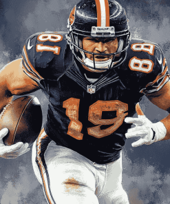 Brian Urlacher Football Legend Diamond Painting