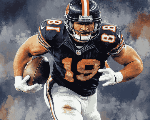 Brian Urlacher Football Legend Diamond Painting