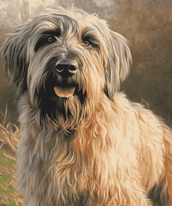 Briard Dog Diamond Painting