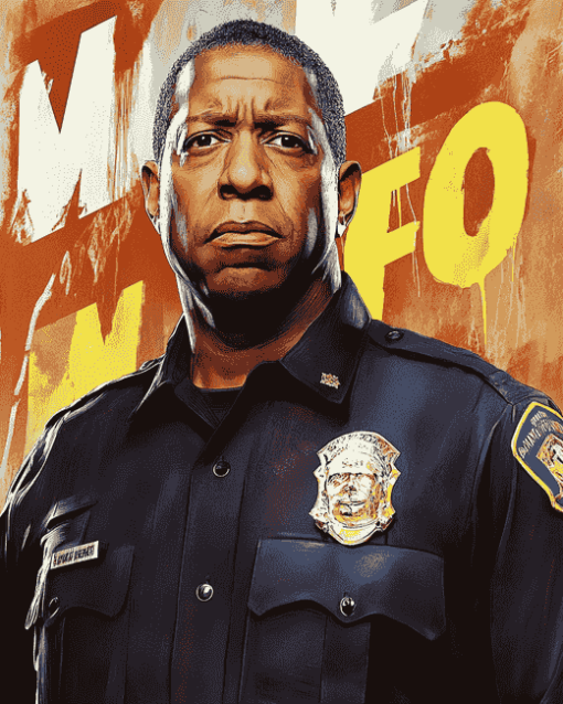 Brooklyn Nine Nine TV Show Diamond Painting