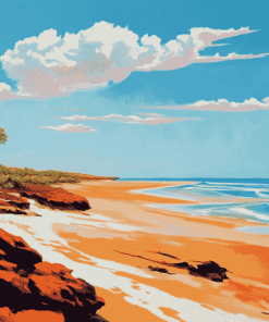 Broome Australia Seascape Diamond Painting