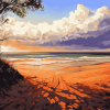 Broome Seascape Australia Diamond Painting