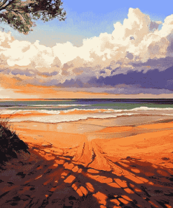 Broome Seascape Australia Diamond Painting