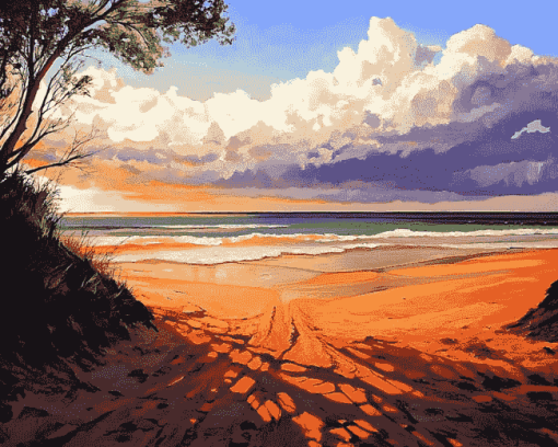 Broome Seascape Australia Diamond Painting