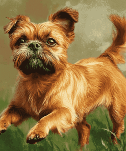 Brussel Griffon Puppy Diamond Painting