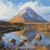 Buachaille Etive Mor Scenic Mountain Diamond Painting