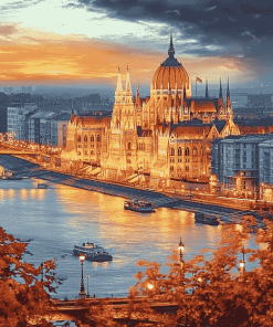 Budapest Cityscape Diamond Painting