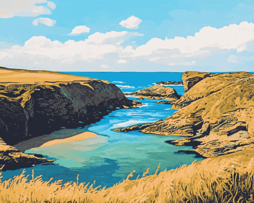 Bude Landscapes Diamond Painting