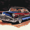 Buick Engine Car Diamond Painting