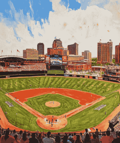 Busch Stadium Sports Diamond Painting