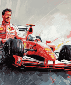 Button Racing Legend Diamond Painting