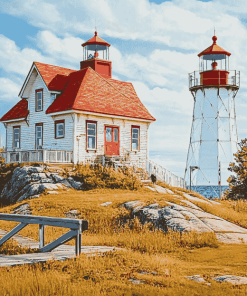 Cabot Head Lighthouse Beacons Diamond Painting