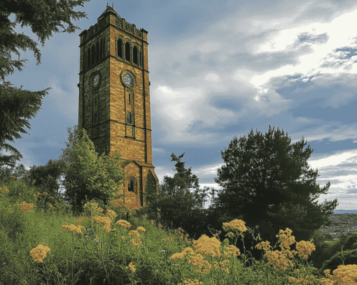 Cabot Tower Bristol Scenic Diamond Painting