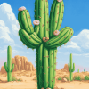 Cactuar Animation Diamond Painting