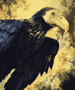 California Condor Bird Diamond Painting