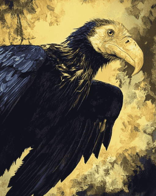 California Condor Bird Diamond Painting