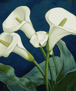 Calla Lilies Charles Flowers Diamond Painting