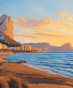 Calpe Seascape Diamond Painting