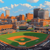 Camden Yards Stunning Stadium Diamond Painting