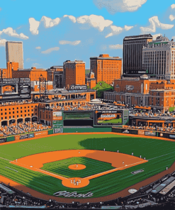 Camden Yards Stunning Stadium Diamond Painting