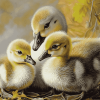 Canada Geese Flock Diamond Painting