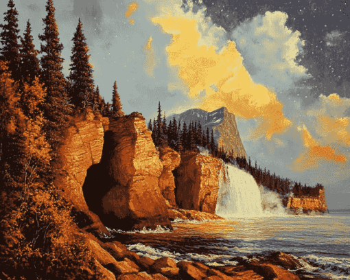 Canadian Landscapes Diamond Painting