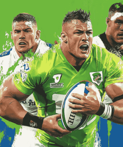 Canberra Raiders Footballers Diamond Painting