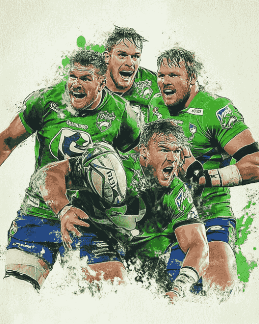 Canberra Raiders Players Diamond Painting