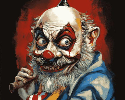 Captain Spaulding Cartoon Fantasy Diamond Painting