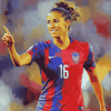 Carli Lloyd Sports Star Diamond Painting