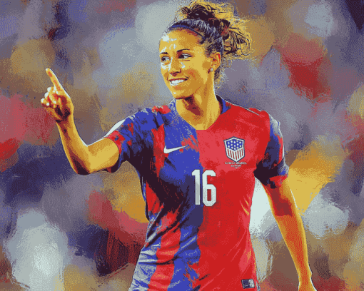 Carli Lloyd Sports Star Diamond Painting