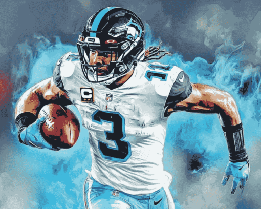 Carolina Panthers Football Stars Diamond Painting