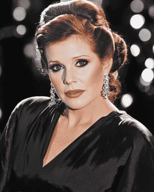 Carrie Fisher Star Icon Diamond Painting