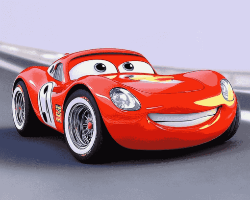 Cartoon Cars Racing Diamond Painting