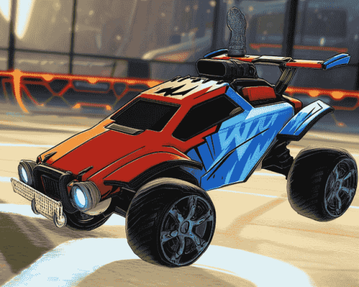 Cartoon Rocketleague Cars Diamond Painting