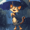 Cat Singing Animation Diamond Painting