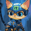 Catboy Cartoon Adventures Diamond Painting