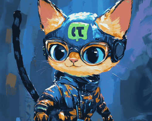 Catboy Cartoon Adventures Diamond Painting