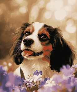 Cavachon Puppy Diamond Painting