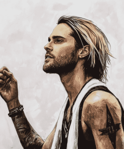 Celebrity Fantasy Jared Leto Diamond Painting