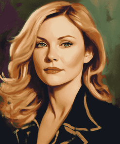 Celebrity Kirsten Dunst Diamond Painting