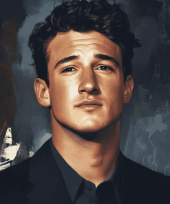 Celebrity Miles Teller Diamond Painting