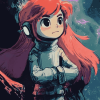 Celeste Video Game Diamond Painting