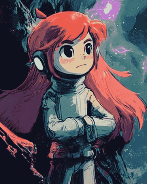 Celeste Video Game Diamond Painting